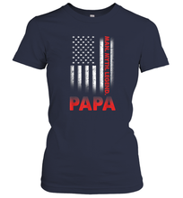 Load image into Gallery viewer, Papa Man Myth Legend T Shirt Vintage Dad Father Women Cotton T-Shirt