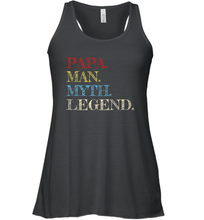 Load image into Gallery viewer, Pop Pop The Man The Myth The Legend Gift Women Racerback Tank