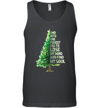 Load image into Gallery viewer, Into The Forest I Go To Lose My Mind And Find My Soul Graphic Men Cotton Tank Top