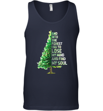 Load image into Gallery viewer, Into The Forest I Go To Lose My Mind And Find My Soul Graphic Men Cotton Tank Top