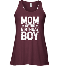 Load image into Gallery viewer, Mom of the Birthday Boy T shirt Mother Mama Moms Women Gifts Women Racerback Tank