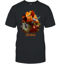 Load image into Gallery viewer, Disney Lion King Main Cast Poster (2) Men Cotton T-Shirt