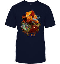 Load image into Gallery viewer, Disney Lion King Main Cast Poster (2) Men Cotton T-Shirt