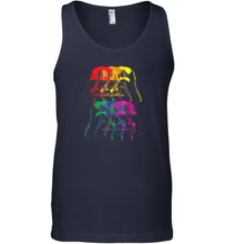 Load image into Gallery viewer, Star Wars Darth Vader Rainbow Darkside Pride Graphic Men Cotton Tank Top
