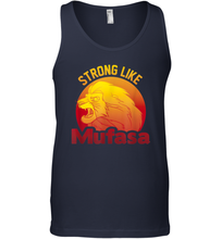 Load image into Gallery viewer, Disney Lion King Strong Like Mufasa Men Cotton Tank Top
