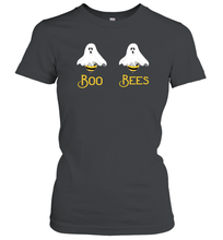 Load image into Gallery viewer, Womens Halloween Costume Boo Bees Gifts Honey Bee Ghost Couples Gift Women Cotton T-Shirt