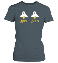 Load image into Gallery viewer, Womens Halloween Costume Boo Bees Gifts Honey Bee Ghost Couples Gift Women Cotton T-Shirt