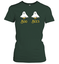 Load image into Gallery viewer, Womens Halloween Costume Boo Bees Gifts Honey Bee Ghost Couples Gift Women Cotton T-Shirt