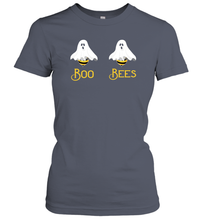 Load image into Gallery viewer, Womens Halloween Costume Boo Bees Gifts Honey Bee Ghost Couples Gift Women Cotton T-Shirt