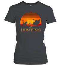 Load image into Gallery viewer, Disney Lion King Classic Sunset Squad Women Cotton T-Shirt