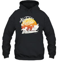 Load image into Gallery viewer, Disney The Lion King Hakuna Matata Sunset Unisex Hooded Sweatshirt