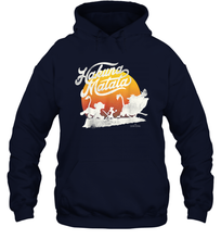 Load image into Gallery viewer, Disney The Lion King Hakuna Matata Sunset Unisex Hooded Sweatshirt