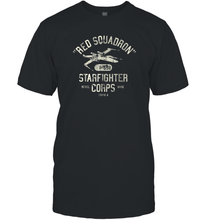 Load image into Gallery viewer, Star Wars Rebel X Wing Starfighter Corps Collegiate Men Cotton T-Shirt