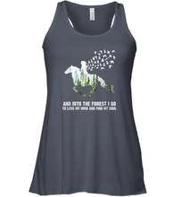Load image into Gallery viewer, And Into The Forest I Go To Lose My Mind and Find My Soul Awesome Gift Women Racerback Tank
