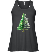 Load image into Gallery viewer, Into The Forest I Go To Lose My Mind And Find My Soul Graphic Women Racerback Tank