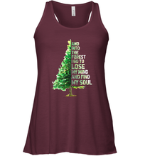 Load image into Gallery viewer, Into The Forest I Go To Lose My Mind And Find My Soul Graphic Women Racerback Tank