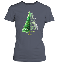 Load image into Gallery viewer, Into The Forest I Go To Lose My Mind And Find My Soul Graphic Women Cotton T-Shirt