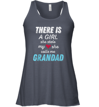 Load image into Gallery viewer, Papa Gifts From Granddaughter, She Calls Me Grandad Women Racerback Tank