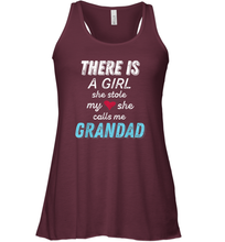 Load image into Gallery viewer, Papa Gifts From Granddaughter, She Calls Me Grandad Women Racerback Tank