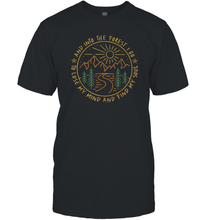 Load image into Gallery viewer, Hiking Camping And Into The Forest I Go Lose My Mind Men Cotton T-Shirt