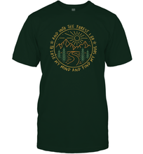 Load image into Gallery viewer, Hiking Camping And Into The Forest I Go Lose My Mind Men Cotton T-Shirt
