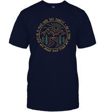Load image into Gallery viewer, Hiking Camping And Into The Forest I Go Lose My Mind Men Cotton T-Shirt