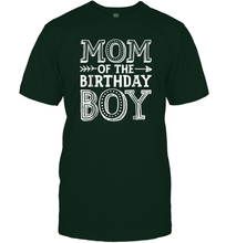 Load image into Gallery viewer, Mom of the Birthday Boy T shirt Mother Mama Moms Women Gift Men Cotton T-Shirt