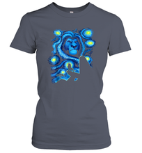 Load image into Gallery viewer, Disney Lion King Mufasa Starry Night Pride Rock Women Cotton T-Shirt
