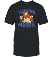 Load image into Gallery viewer, Disney Lion King Classic Hakuna Matata Group Men Cotton T-Shirt
