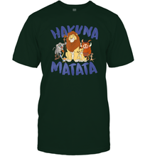 Load image into Gallery viewer, Disney Lion King Classic Hakuna Matata Group Men Cotton T-Shirt