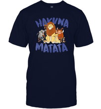 Load image into Gallery viewer, Disney Lion King Classic Hakuna Matata Group Men Cotton T-Shirt