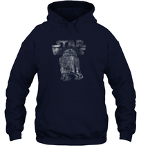 Load image into Gallery viewer, Star Wars R2 D2 Vintage Style C2 Unisex Hooded Sweatshirt