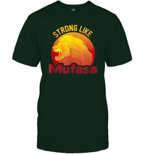 Load image into Gallery viewer, Disney Lion King Strong Like Mufasa Men Cotton T-Shirt
