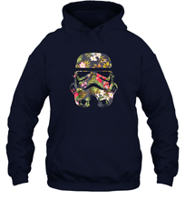 Load image into Gallery viewer, Star Wars Tropical Stormtrooper Floral Unisex Hooded Sweatshirt