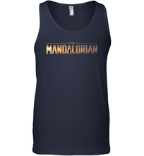 Load image into Gallery viewer, Star Wars The Mandalorian Series Logo Men Cotton Tank Top