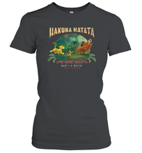 Load image into Gallery viewer, Disney Lion King Hakuna Matata Motto Simba Timon Pumbaa Women Cotton T-Shirt