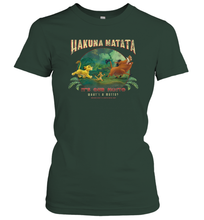 Load image into Gallery viewer, Disney Lion King Hakuna Matata Motto Simba Timon Pumbaa Women Cotton T-Shirt