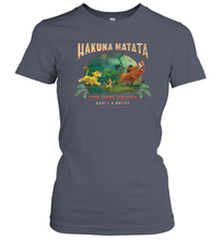 Load image into Gallery viewer, Disney Lion King Hakuna Matata Motto Simba Timon Pumbaa Women Cotton T-Shirt