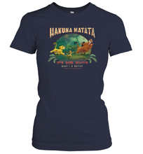 Load image into Gallery viewer, Disney Lion King Hakuna Matata Motto Simba Timon Pumbaa Women Cotton T-Shirt