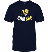 Load image into Gallery viewer, Zombee Zombie Bee Halloween Hoodie Funny Beekeper Men Cotton T-Shirt