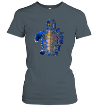 Load image into Gallery viewer, And Into The Ocean I Go To Lose My Mind And Find My Soul Gift Women Cotton T-Shirt