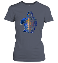 Load image into Gallery viewer, And Into The Ocean I Go To Lose My Mind And Find My Soul Gift Women Cotton T-Shirt