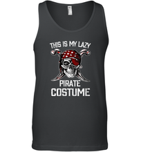 Load image into Gallery viewer, Womens This Is My Lazy Pirate Costume T shirt Funny Halloween Men Cotton Tank Top