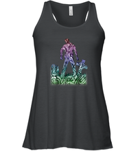 Load image into Gallery viewer, Zen Scary Dead Walking Zombie Graveyard Halloween Women Racerback Tank