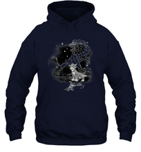 Load image into Gallery viewer, Disney Lion King Young Simba Star Gazing Premium Unisex Hooded Sweatshirt