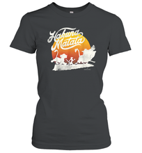 Load image into Gallery viewer, Disney The Lion King Hakuna Matata Sunset Women Cotton T-Shirt