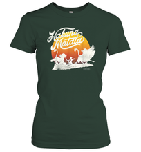 Load image into Gallery viewer, Disney The Lion King Hakuna Matata Sunset Women Cotton T-Shirt