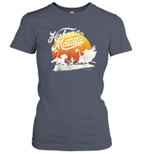 Load image into Gallery viewer, Disney The Lion King Hakuna Matata Sunset Women Cotton T-Shirt