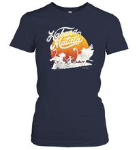 Load image into Gallery viewer, Disney The Lion King Hakuna Matata Sunset Women Cotton T-Shirt