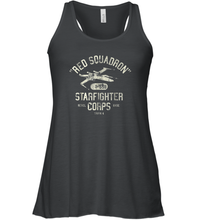 Load image into Gallery viewer, Star Wars Rebel X Wing Starfighter Corps Collegiate Women Racerback Tank
